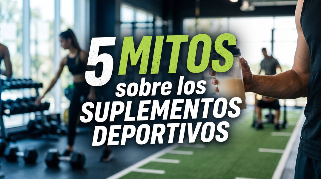 5 mitos sobre los suplementos deportivos.