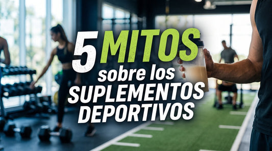 5 mitos sobre los suplementos deportivos.