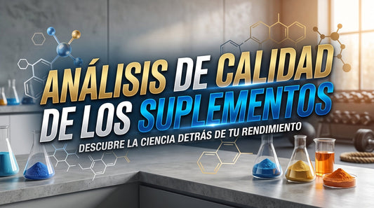 Análisis de calidad de los suplementos.