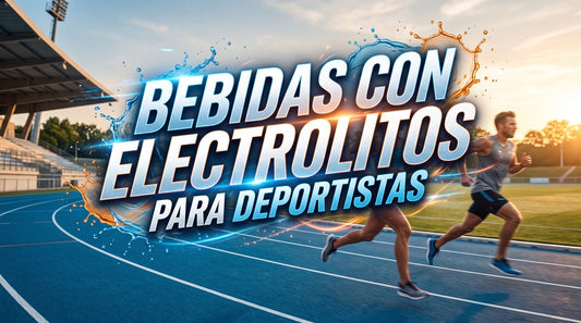 Bebidas con electrolitos para deportistas.