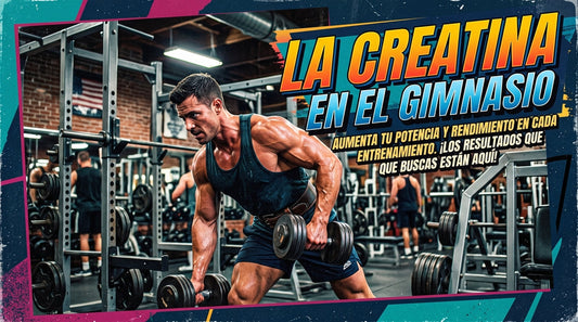 La creatina en el gimnasio.