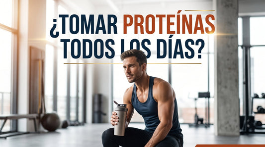 Tomar batido de proteinas todos los días.