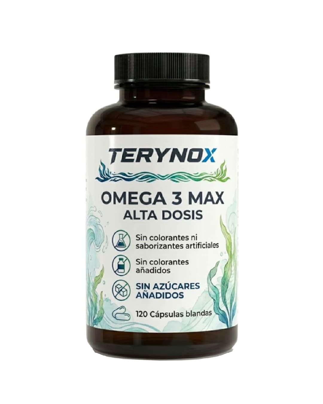 Colección de omega-3 para reducir la inflamación y mejorar la salud cerebral y visual.