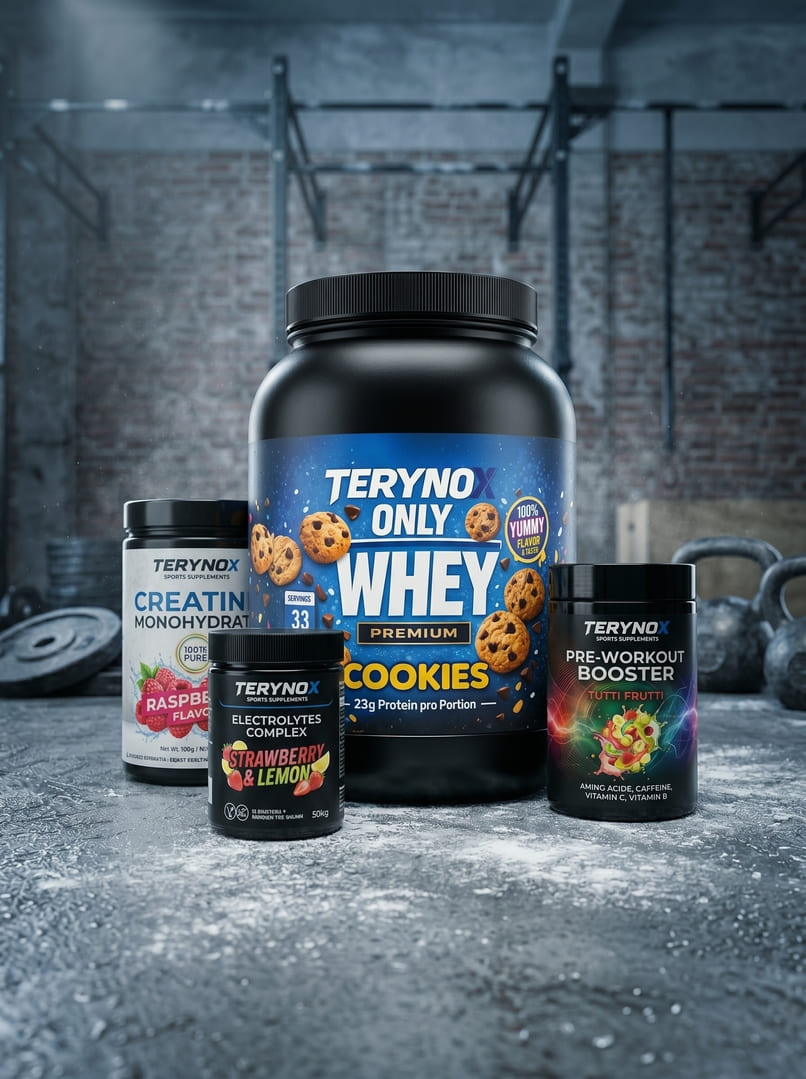 Pack de varios suplementos para CrossFit.