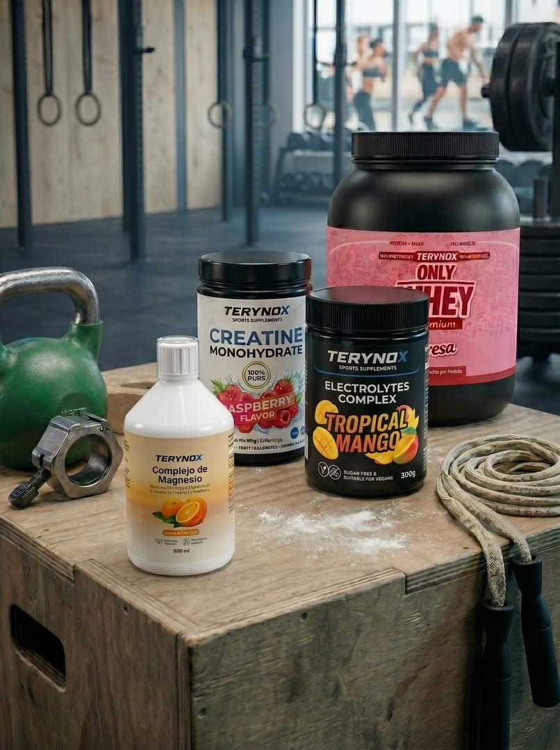 Productos del pack suplementos para Cross Training.